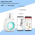 thumbnail image 2 of Imprimante d'Étiquettes Thermique Portable C23 avec Bluetooth, Résolution 203 Dpi, Batterie Rechargeable 1200 mAh, Recharge USB‐C - Comprend 6 Rouleaux de Papier Thermique, 5 Rouleaux Autocollants, 3 Rouleaux de Papier Couleur et 5, 2 of 6