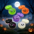 thumbnail image 4 of 5 Pcs Halloween Squishies Toys, Mystery Glitter Squishies with Steamer Box, Sensory Fidget Squeeze Toys for Stress & Anxiety Relief, Squishy Soft Squeeze Desk Toys for Halloween Party Favors, 4 of 6