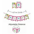 thumbnail image 3 of Inkdotpot I Am NinePaper Pennant BannerFor Boy Happy Birthday Sign TropicalBirthday Party Decorations, 3 of 4