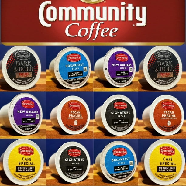 12Pack Community Coffee Kcup Sample Pack