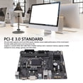 thumbnail image 3 of Placa Base Para Computadora Pci H410M-D2VX-SI M-ATX, 2 Ranuras DIMM DDR4, Aptas Para Procesador De CPU LGA 1200 De 10.a Generación, Compatible Con 2 Canales DDR4 2933 2666 2400, 3 of 7