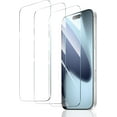 thumbnail image 1 of 3 Pack for iPhone 17 Pro Max Screen Protector, 9H Ultra-clear Tempered Glass, Easy Installation, Bubble Free, 1 of 7