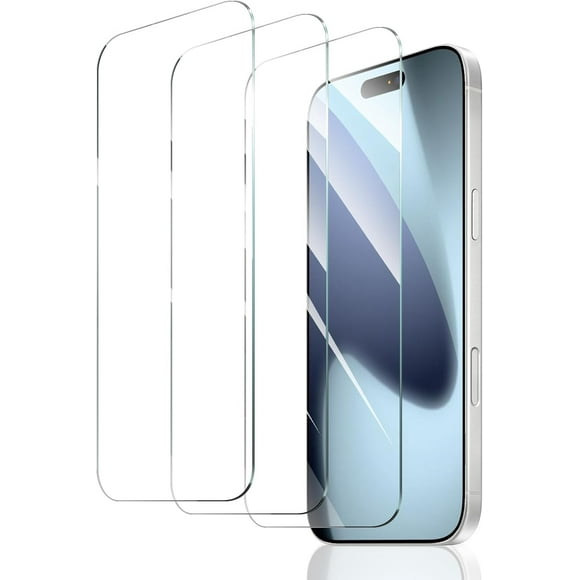 3 Pack for iPhone 17 Pro Max Screen Protector, 9H Ultra-clear Tempered Glass, Easy Installation, Bubble Free