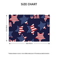 thumbnail image 2 of Placemats Set of 4 / 6, American Stars1 Placemats for Dining Table Indoor/Outdoors Heat Resistant Washable Placemats 18" x 12", 2 of 8