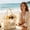 Khaki, variant on Breathable Mesh Beach Tote Bag, Lightweight Transparent Net Shoulder Bag, Large Capacity Reusable Grocery and Travel Bag, Perfect for Daily Use, Stylish and Versatile Design