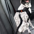 thumbnail image 4 of Dog Seat Belt, Durable Retractable Dog Car Harness Adjustable Dog Seat Belt for Vehicle Nylon Pet Safety Seat Belts Heavy Duty & Elastic, 4 of 5