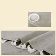thumbnail image 4 of Manteles Antiflacidos de Bargains Únicos para Cocina y Comedor para Camping y Fiestas 35.43"x35.43" Marrón, 4 of 5