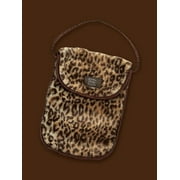 bearington collection leopard diaper/wipe holder 7" w x 10" l