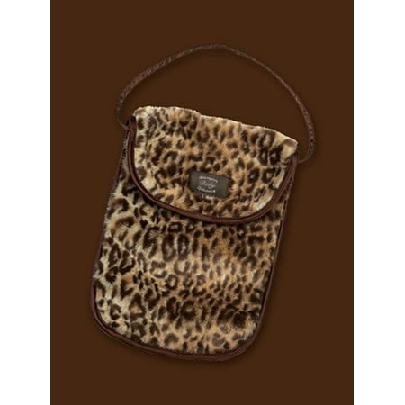 bearington collection leopard diaper/wipe holder 7" w x 10" l