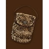 bearington collection leopard diaper/wipe holder 7" w x 10" l