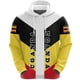 thumbnail image 3 of Sudadera con capucha con estampado 3D de la bandera de Uganda para hombre, ropa africana, ropa deportiva informal, jerseys de calle, 3 of 5