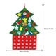 thumbnail image 5 of Bewildely Árbol de Navidad de fieltro, adornos de Navidad desmontables para colgar en la pared DIY para niños pequeños, decoraciones para el hogar, Kits de decoración para fiestas No.02 Bewildely HA000422-02B, 5 of 6