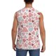 thumbnail image 4 of Fotbe Hand Drawn Hearts Men's Camiseta sin Mangas Estampada para Hombres, Playera Casual para Gimnasio, Entrenamiento, Playa-XX-Large, 4 of 7