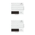 thumbnail image 2 of Advancent Piano Key Sticker Keyboard Transparent Decal Stickers Beginner Accessory Note Training Removable Instrument Learner 2Conjunto, 2 of 6