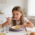thumbnail image 5 of MMJ Silicone Baby Fork and Spoon Set Soft Colorful Toddler Utensils for Self Feeding Weaning, 5 of 8