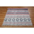 thumbnail image 4 of Casavani Living Room Rug Outdoor Garden Durrie,Red 2.6x8 feet, 4 of 6