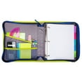 Caseit The Z Shape Zipper Binder Two Binders in One Double Sided 1