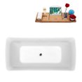 thumbnail image 5 of 62'' Streamline N550CH Freestanding Tub and Tray With Internal Drain, 5 of 7