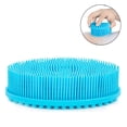 thumbnail image 2 of Cepillo corporal para cepillado húmedo y seco, cepillo de baño de silicona para una exfoliación suave en una piel más suave y brillante, masaje suave con baño y cepillo corporal para mejorar la, 2 of 8