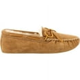 thumbnail image 3 of Minnetonka Men's Sheepskin Softsole Moccasin Slipper, 3 of 6