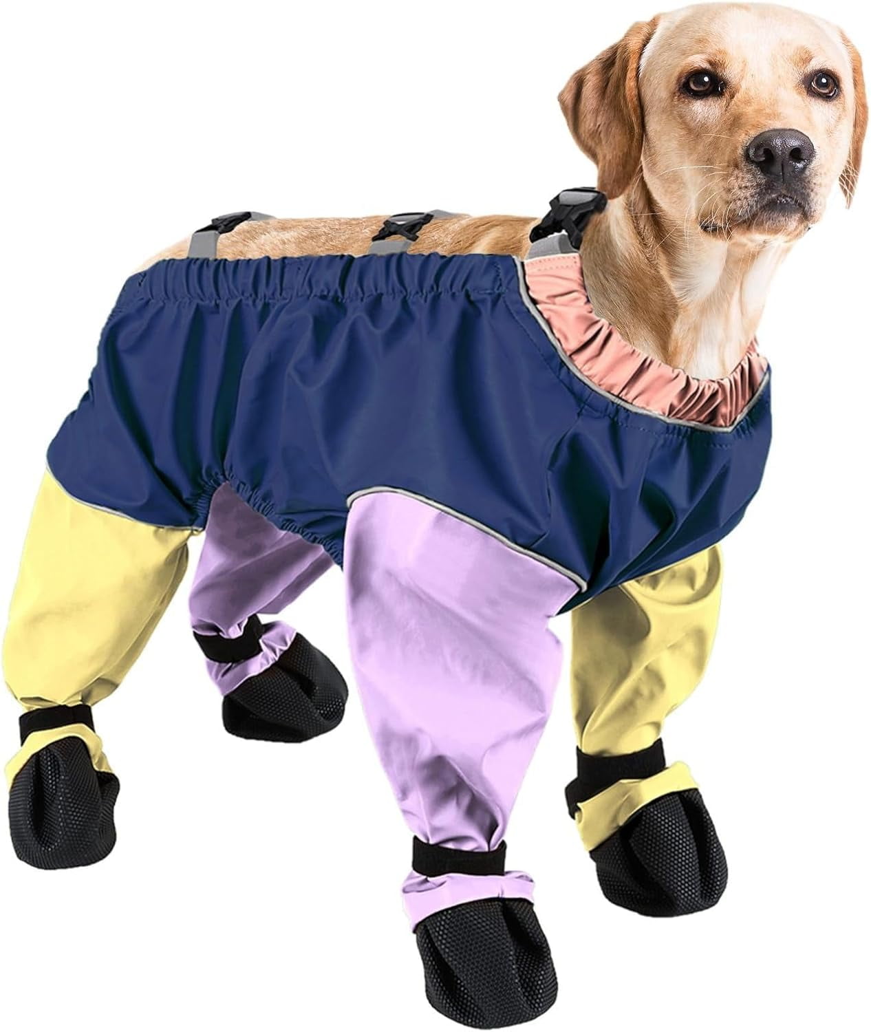 thumbnail image 2 of Waterproof Suspender Leggings Dog Boots Leggings With Suspenders - Waterproof Protective Pants For Outdoor Adventures Outdoor Dog Protection 2 of 10