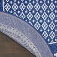 thumbnail image 6 of Nourison Whimsicle Modern Moroccan Navy 8' x round Area Rug, (8' Round), 6 of 9