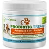 Advanced Probiotics Unisex Dogs Gut Digestion Allergy Relief 6 Enzymes + Prebiotics 120 Tasty Soft Single Chews