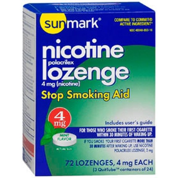 Nicotine Lozenges 4 Mg