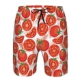 thumbnail image 3 of Goofa Tomatoes Printed Mens Swim Trunks Summer Quick Dry Short Beach Swimwear Bathing Suits-Small, 3 of 9