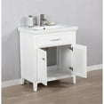 thumbnail image 5 of Maklaine 30" Single Sink Vanity in White, 5 of 8