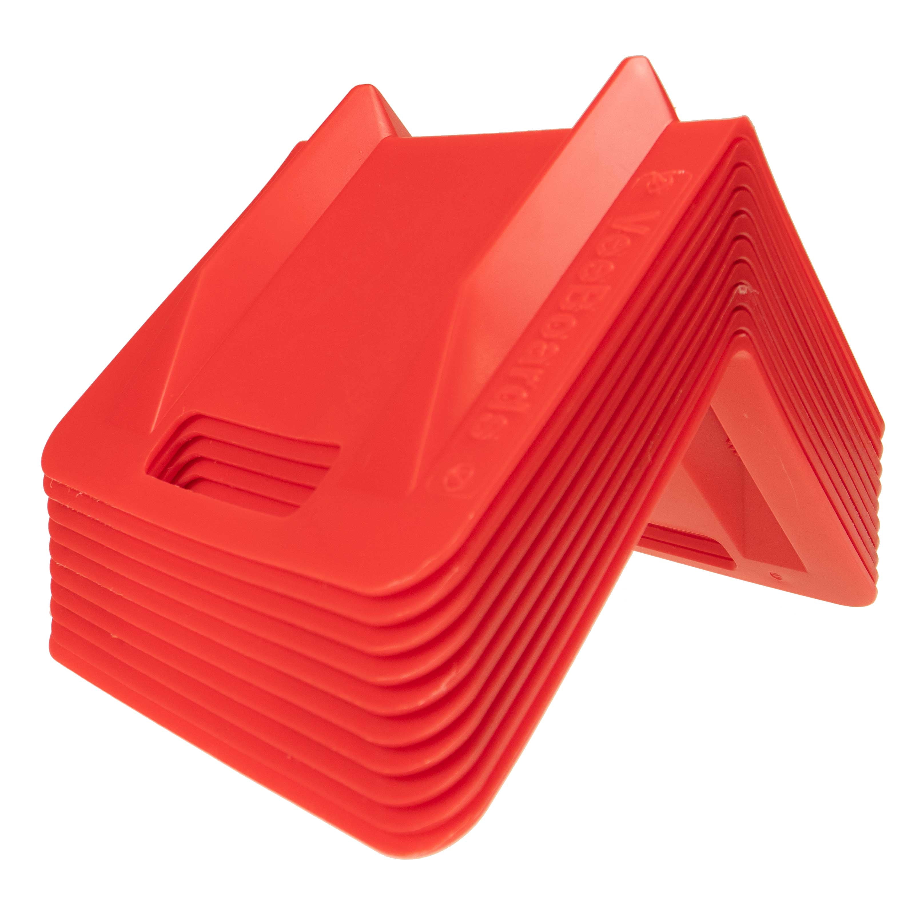 10" Plastic Corner Guard w/ 4-1/2" Slot For Strap (9" x 9" x 10") -