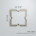 thumbnail image 3 of Ekena Millwork 23 3/8"W x 23 3/8"H x 3/8"T Large Fleming Decorative Fretwork Wood Wall Panels, Birch, 3 of 3