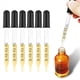 thumbnail image 3 of Goteros LíQuidos de Vidrio de 200 Piezas 1 Ml, Pipetas Cuentagotas con Bombilla de SuccióN Negra, para Maquillaje LíQuido ArtíStico, Estilo de Punta Recta, 3 of 5