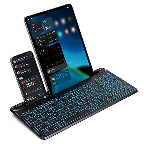 Finers SEENDA IBK-03 Foldable Mini Bluetooth Wireless Keyboard for Ipad/Tablet/Pc/Smartphone Black