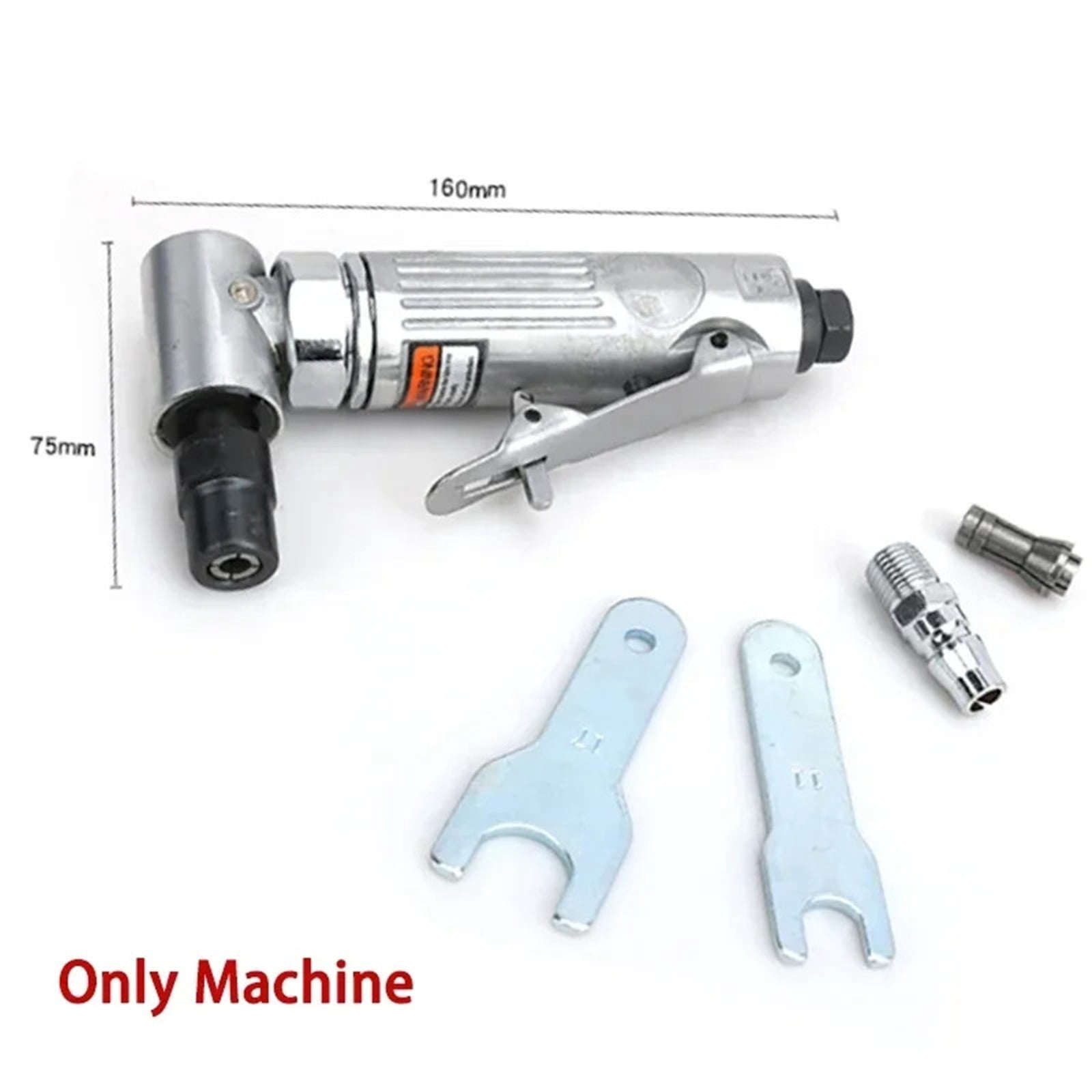 Mini 1/4 Air Angle Die Grinder 90 Degree Pneumatic Grinding Polisher Mill Engraving Machine Carving Tool Kit With Sanding Discs - Multi-Purpose Tool