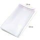 thumbnail image 2 of 100 Uds Bolsa de Polietileno Resellable Bolsas de Plástico Opp Autoadhesivas para Guardar Letras / Joyas / Piezas Pequeñas 16x24cm más grueso shamjiam Bolsas de celofán transparentes, 2 of 8