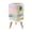 Color 4, variant on Small Trash Can with Lid Tropical Beach Sunset Palm Trees Gentle Ocean Waves Coastal 1.8 Gallon Dog Proof Trash Can Round Garbage Can Waste Bin Wastebasket for Bathroom Bedroom Living Room