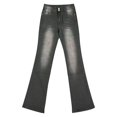 thumbnail image 4 of Jeans for Women 2026 Trendy Slim Fit Classic Washed Blue Straight Leg Bootcut Denim Pants Streetwear, 4 of 4