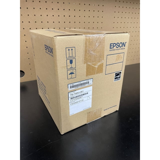 Nouvelle Imprimante POS Epson TM-T88VI Meilleure Que TM-T88V USB Ethernet Intégrée