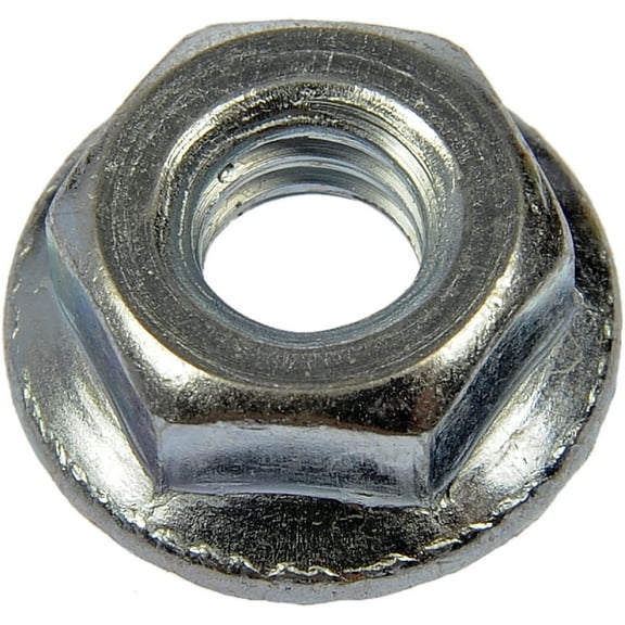 Dorman 252-010BX Hex Flange Nut-Grade 5 - 1/4-20 x 7/16 In. , Pack of 16