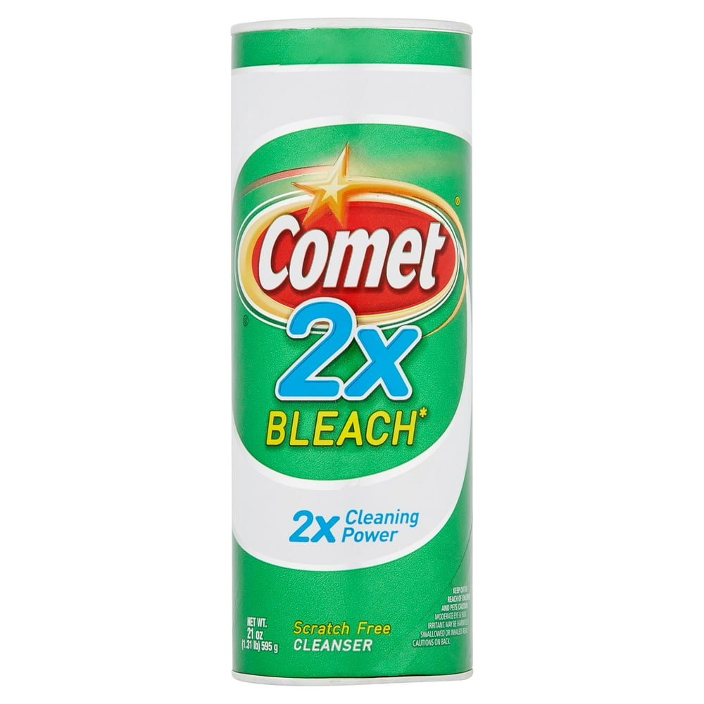 Comet 2x Bleach Cleanser, 21 oz