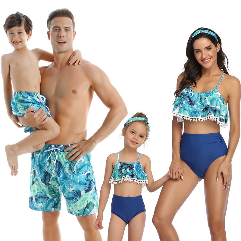 Matching Swimsuits Newest Mommy Daddy 