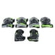 thumbnail image 1 of Juego de 6PCS de Protección para Patinaje Perfecl Rodilleras Coderas Almohadillas de Mano Negro M L, 1 of 8