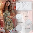 thumbnail image 6 of Yuyamidu Bohemia Turtles Nightgowns for Women Soft Button Down Night Gowns Vintage Casual House Dress Summer Nightdress, 6 of 7
