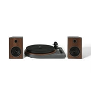 Crosley Radio T160 Shelf System Vinyl Record Player with Speakers with wireless Bluetooth - Audio Turntables