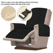 Willkey Housses de protection imperméables pour fauteuil inclinable pour fauteuil inclinable et antidérapantes (café)