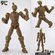 9L3D Invincible Dummy13 Titan13 Lucky13 T13 Invincible - Invincible Inmate Mark Car Interior Decor Action Figure Model Toys Gift