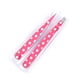 thumbnail image 3 of Pinzas de punta inclinada de acero inoxidable, 2 piezas, pinzas para cejas con diseño de lunares blancos, modelado de cejas y depilación facial, 3 of 5