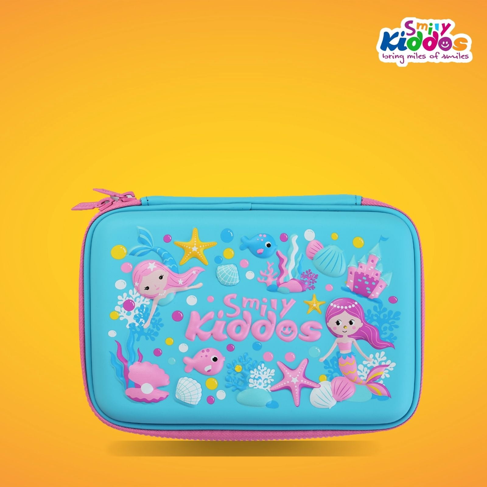 Smily Kiddos Hardtop Pencil Case Light Blue Brunei Ubuy
