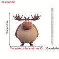 thumbnail image 2 of Michellecmm Car Hanging Ornaments Cute Moose Rearview Mirror Charms Home Auto Interior Decorations, 2 of 7